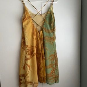 BEAUTIFUL BOHO SLIP DRESS WITH CROSS STRAPS *NEW*